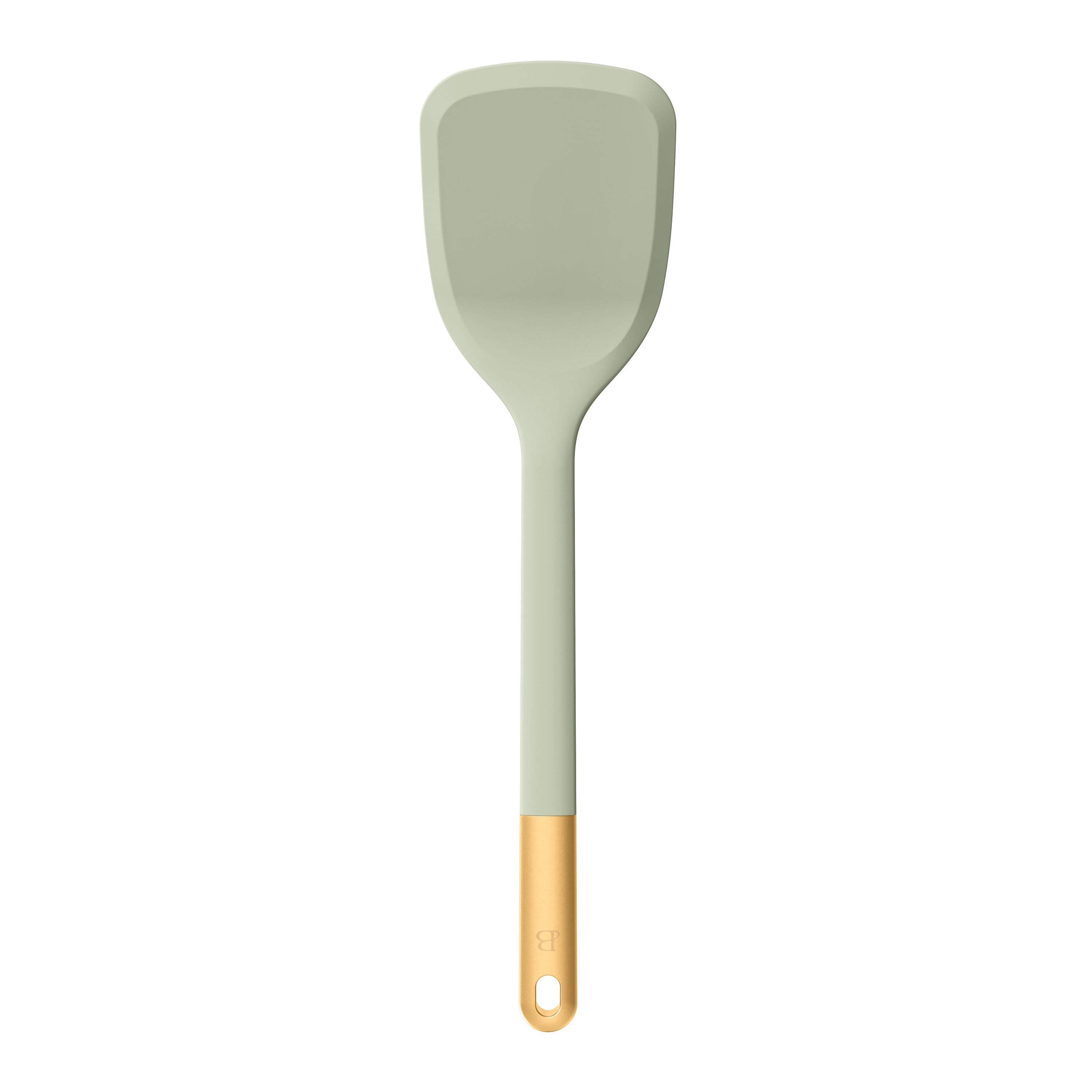 Beautiful 3-Piece Silicone Kitchen Utensil Tool Set, Sage Green by Drew Barrymore