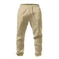 thumbnail image 3 of CHOK Pants For Men Men‘s Pants With Deep Pockets Loose Fit Casual Jogging Trousers For Running Workout Training Basketball Comfort, 3 of 4