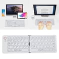 thumbnail image 1 of Teclado Inalámbrico Plegable Compatible Con para IOS Android Windows (blanco), 1 of 9