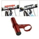 thumbnail image 4 of Eigraketly Soporte extendido para manillar de bicicleta, barra de montaje para faro de bicicleta, soporte para ordenador, soporte para lámpara, soporte de Ciclismo Rojo 10cm Eigraketly OD001662-06, 4 of 6