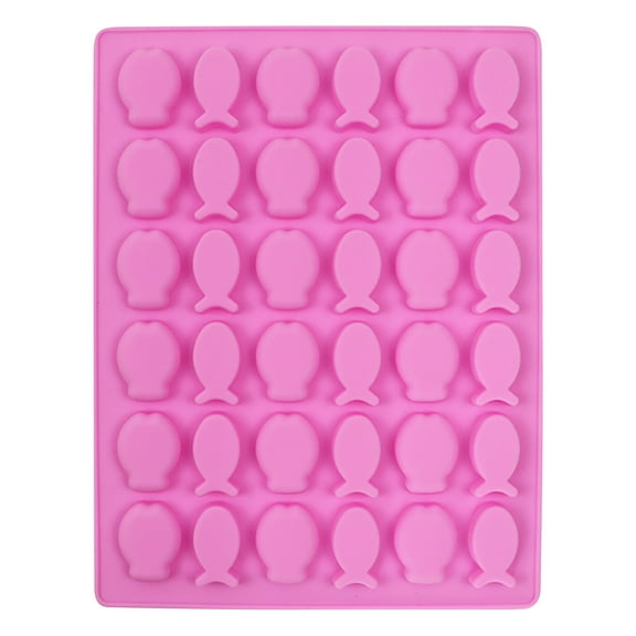 Yika Clearance Ice Cube Trays 36 With Small Fish Chocolate Candy Ice Tray