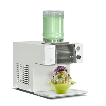 Kolice Automatic Electric Shaved Ice Machine, Ice Crush Machine, Snowflake Ice Machine, Homemade Desserts Machine for Family, Party, Office