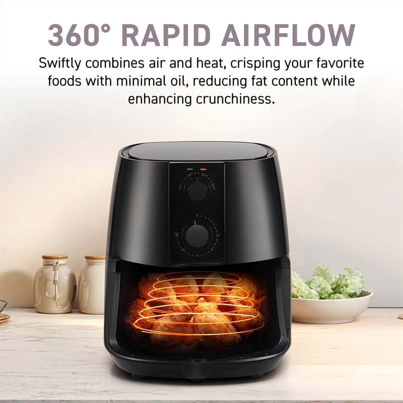 Elite Cuisine EAF5174 4Qt. Air Fryer