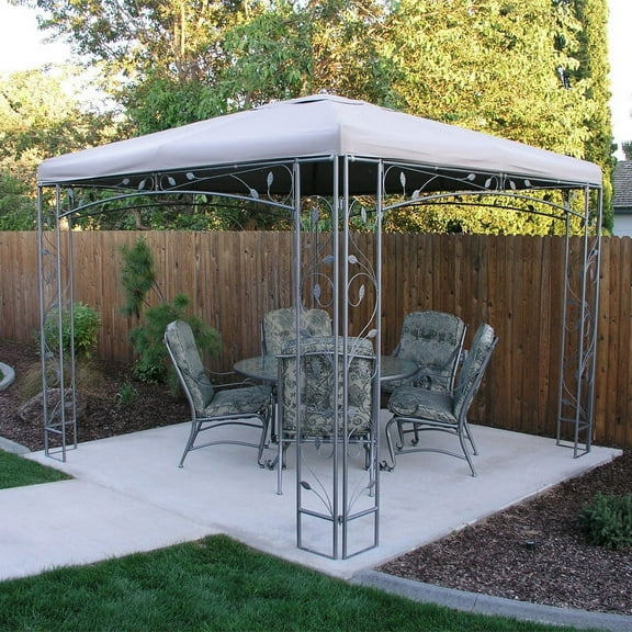 Garden Winds Replacement Canopy Top for the Victoria Gazebo, Beige