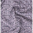 thumbnail image 1 of Soimoi Polyester Crepe Fabric Leopard Animal Skin Decor Fabric Printed Yard 42 Inch Wide, 1 of 6