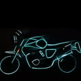 thumbnail image 2 of Bicycle Reflective Sticker Tape Noctilucent Waterproof Fluorescent Bike Decoration, 2 of 9