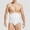 White, variant on Men's Shapewear Tummy Control Shorts Slimming Body Shaper Compression Underwear Belly Girdle Briefs