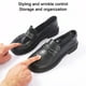 thumbnail image 5 of Horma Zapato Plástico Antiarrugas Ajustable Horma Cuero Zapato Deportivo Zapato Moldeador Funda para Zapato (negro para Mujer) Un Par, 5 of 7