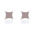 thumbnail image 4 of Kenally De Patio Estructura Simple Múltiples Opciones De Color Protege El Sol Y La Lluvia Cortina De Protección Solar 2*2m Caqui Una *madre de tu hermano 2Conjunto, 4 of 6