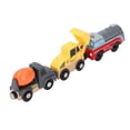 thumbnail image 4 of Train Toy, Sturdy Construction 3pcs Portable Long Durability  Train Car Toy  for Kids, 4 of 7