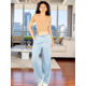 thumbnail image 2 of Playera Mujer Casual Crop Top Stretch Cómoda Blusa Corta, 2 of 5