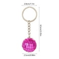 thumbnail image 3 of WEGFTDUOP Ball Keychain Holiday Gift Box Ball Bag Car Key Ring Pendant Christmas Holiday Products, 3 of 6