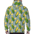 thumbnail image 7 of Lsque Corn On The Leaves Pattern Casual Men's Hoodie,Hooded Sweatshirt with Kangaroo Pocket,Pullover Hoodie-Medium, 7 of 7