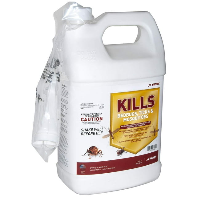 Aerosol insecticida JT Eaton 209-W1G para chinches, garrapatas y mosquitos