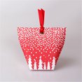 thumbnail image 3 of 10PC Festival Candy Bags Christmas Red Bottom Snowflake Christmas Tree Mini Candy Packaging Gift Boxes (without Belt), 3 of 6
