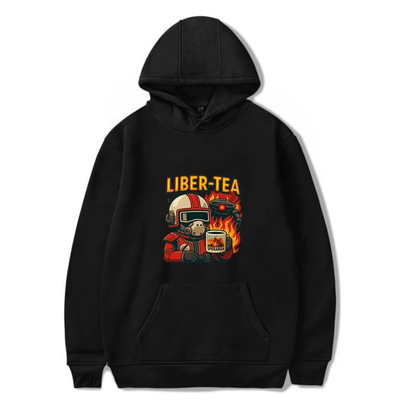 ARC Raiders Merch Liber Tea Character Cute Hoodie Long Sleeve Video Game Pullovers Funny Casual Outfits Unisex