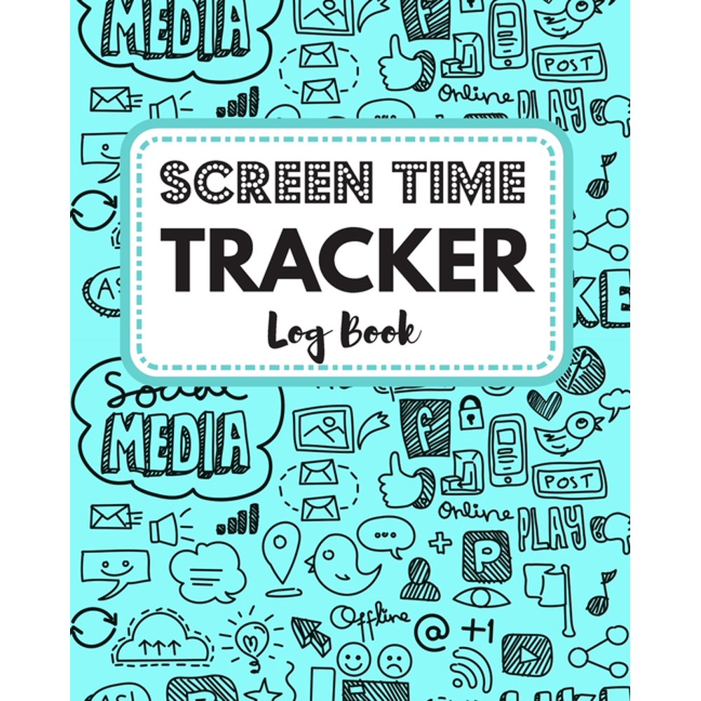 Digital Detox Journals Screen Time Tracker Log Book Prevent Tech
