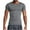Dark Gray, variant on hoksml Men's Athletic Training Tight Fit Quick Dry T-Shirts Solid Color Short Sleeve Crew Neck Fitness Sport Running Tee Shirts Summer Lightweight Tops