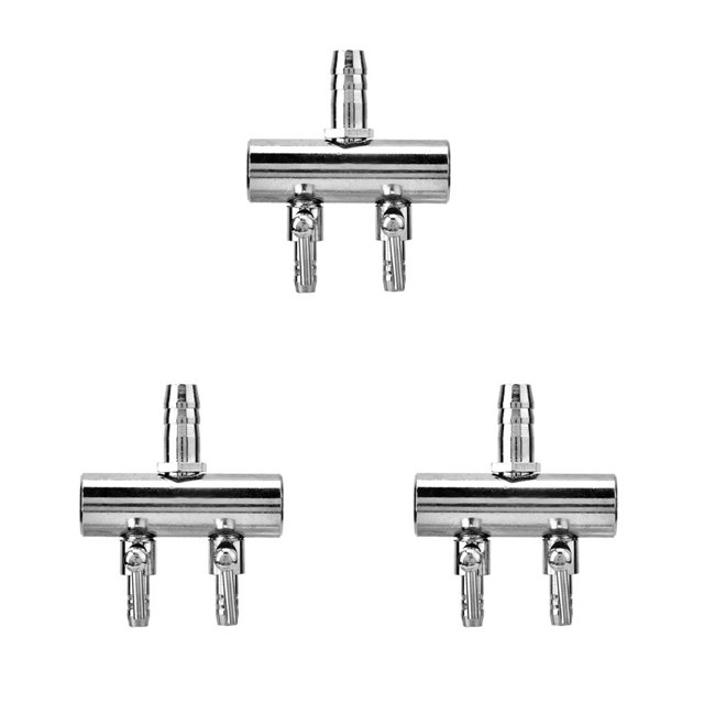 Matsuzay Palanca distribuidora, interruptor de oxígeno de acero inoxidable, divisor de manguera, accesorio de Control, suministros para Type1 NO1