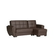 thumbnail image 1 of ARMADA AIR LOUNGE SECTIONAL SECTIONAL (L+C) 116 BROWN PU, 1 of 1