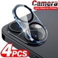 thumbnail image 1 of Camera Protector For iPhone 17 16 15 14 13 Pro Max 13Mini 17Air Tempered Glass Len Screen Protectors Glass Film For iPhone 17 16, 1 of 6