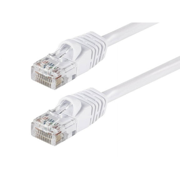 Monoprice 25' Cat5e UTP Ethernet Network Cable 24AWG White (100142)