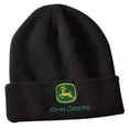 thumbnail image 2 of John Deere Black Knit Cap - LP64863, 2 of 4
