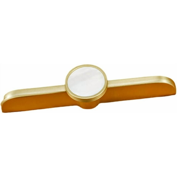 Gamvdout 1 Pieces Drawer Pulls and Handles Kitchen Cabinet Hardware Knob Shell Brass Gold Wardrobe Door Knobs Cupboard Hardware Pull Handle Wardrobe Handles