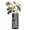 Gray, variant on Glass Cylinder Vases, Bud Vase for Centerpieces, 8 Inch Tall Ribbed Vase Hurricane Floating Candle Holder, Decorative Flower Vases for Wedding Reception, Home Decor, Housewarming Gift (Clear)