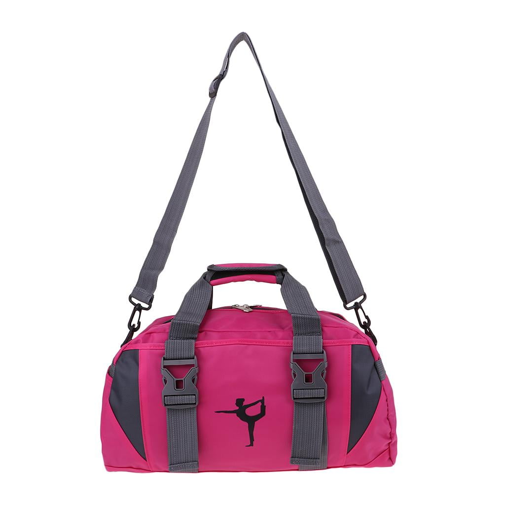 kesoto Heavy Duty Yoga Bag Mat Carrying Carrier Travel Dance Gym Sports Duffel Bag for Women Men Pink Purple Black Blue Green 