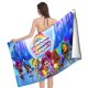 thumbnail image 4 of Rainbow Rangers Toalla de playa de secado rápido con diseño temático, regalo para mujeres y niñas, ideal para cumpleaños, fans, amantes de la música, uso en la playa o al aire libre, 78 × 150 cm, 4 of 6