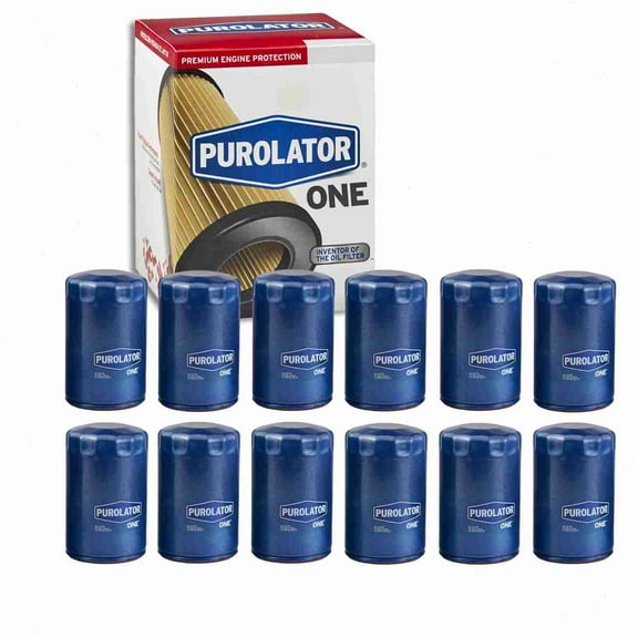 12 pc Purolator ONE PL24011 Engine Oil Filters for Oil Change Lubricant Filters Fits select: 1988-2000 CHEVROLET GMT-400, 1995-2000 CHEVROLET TAHOE