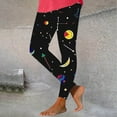 thumbnail image 2 of DDAPJ pyju Printed Leggings for Women Novelty Holiday Party Tights Buttery Soft Casual Yoga Pants Lightweight Ankle Length Milk Silk Legging Limited Time Sales Multicolor XXXL, 2 of 5