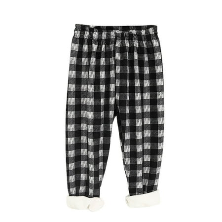

LBECLEY for Girl Toddler Kids Baby Girls Boys Cotton Plaid Lined Warm Leggings Stretchy Basic Harem Pants Sweatpants for Winter Trousers Little Girls Corduroy Pants D 100