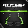 thumbnail image 4 of Yes4All Neutral Multi-Grip Wide LAT Pulldown Attachments Bar/Spreader/Paddle Grip for Home Gym Cable Pulley System Machine, 4 of 7