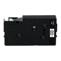 Brother P-Touch TC Tape Cartridge for P-Touch Labelers, 3/8"w, Black on White