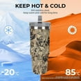 thumbnail image 4 of 30 Oz Insulated Tumblers with Flip Straw Lid Top Handle Hunter Camouflage Pattern Leakproof Reusable Vacuum Stainless Steel Travel Coffee Mug for Car, 4 of 6