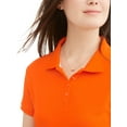 thumbnail image 5 of Wonder Nation Junior Girls' School Uniform Short Sleeve Interlock Polo, 5 of 5