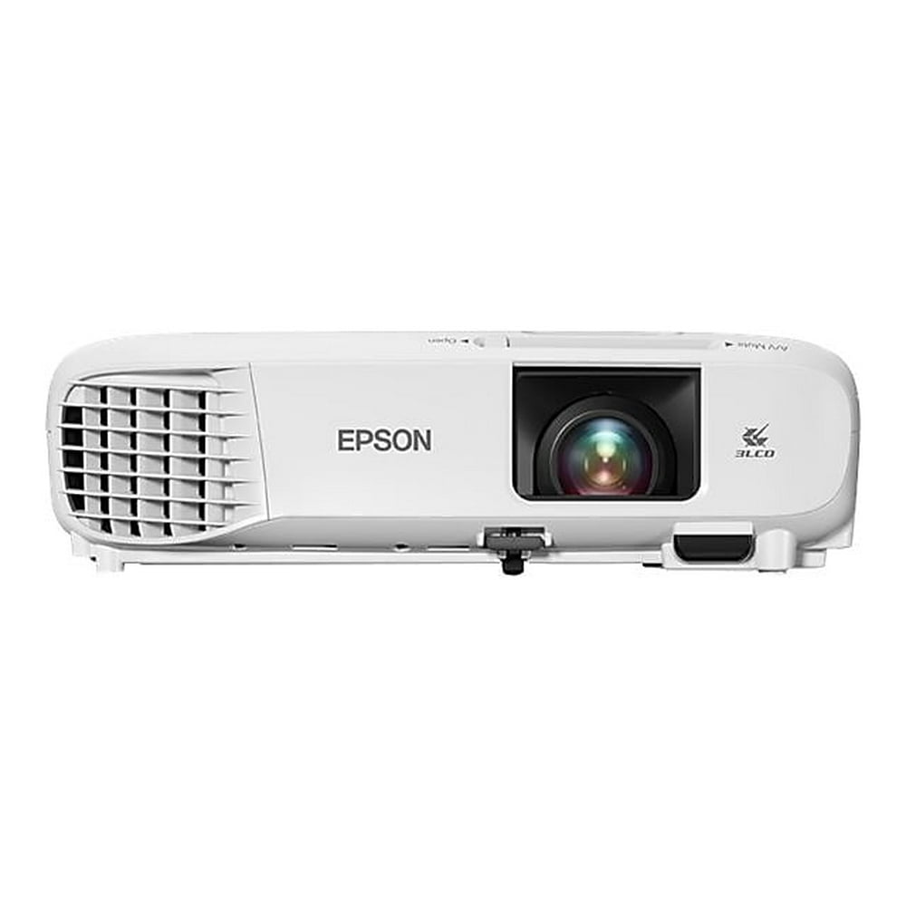 Epson PowerLite 118 Business (V11HA03020) LCD Projector White Walmart