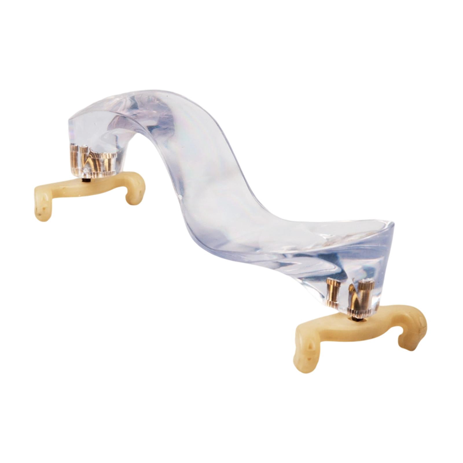 LeeQinersw 1/2 3/4 Violin Shoulder Rest Comfort for Beginners Professionals Easy to Use Khaki