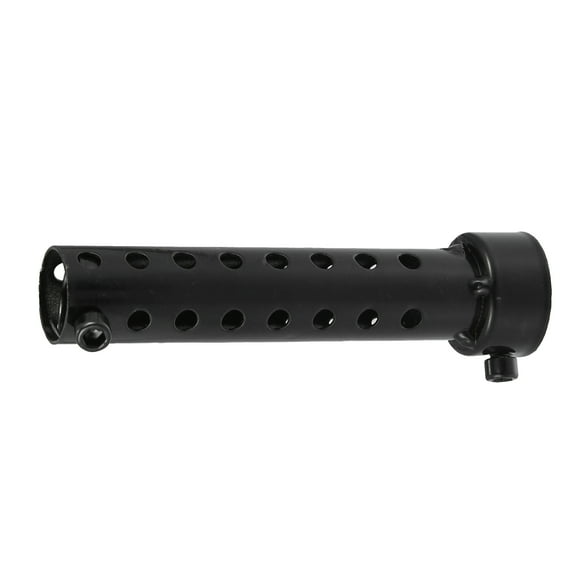 Unique Bargains Motorcycle Exhaust Silencer, 35mm Muffler Silencer Universal for Motorcycle Stainless Steel Black