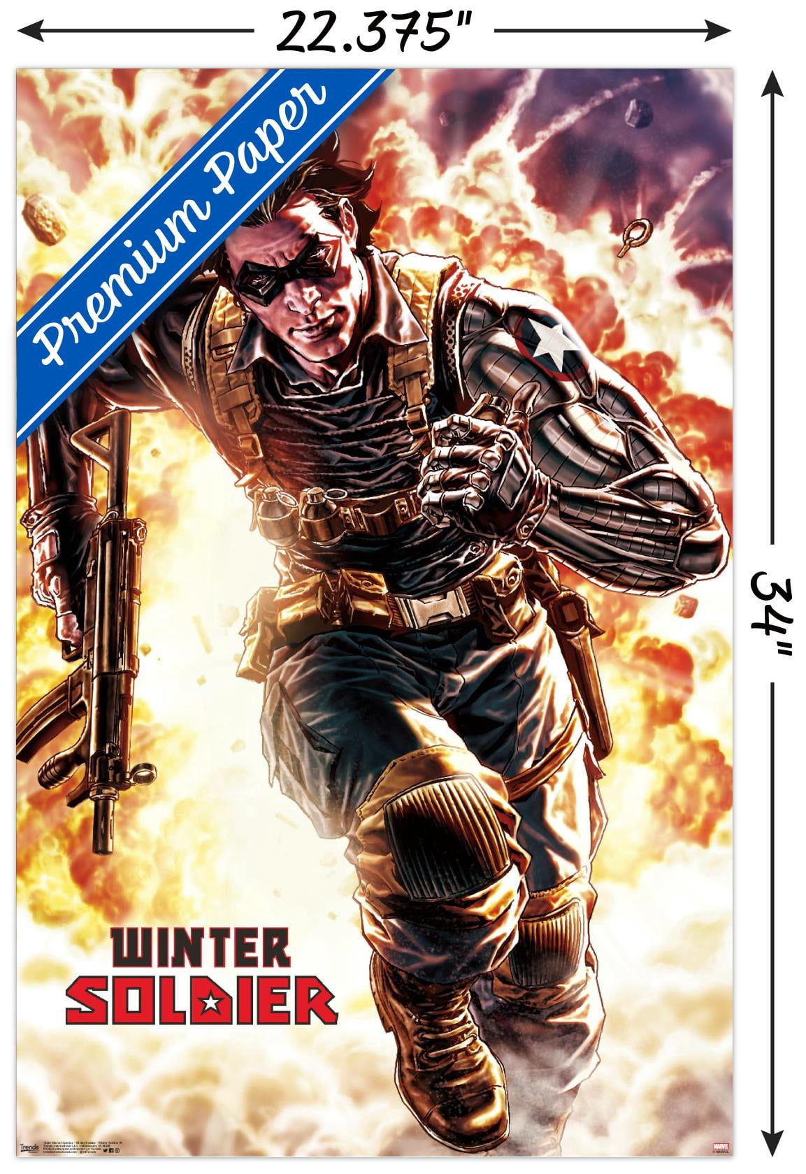 Marvel Comics - Winter Soldier - Winter Soldier #4 Wall Poster