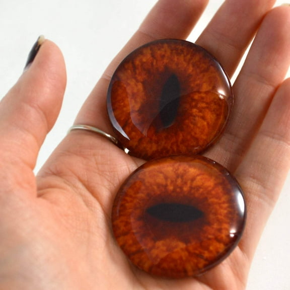 Red Fox Glass Eyes