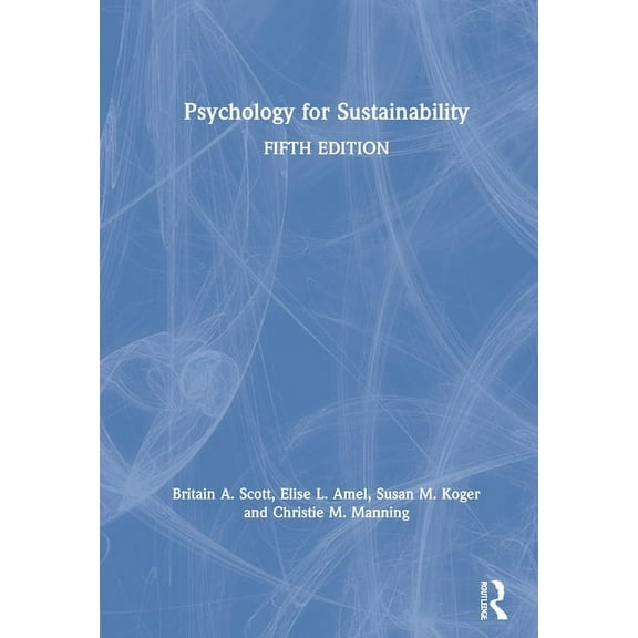 Psychology for Sustainability, (Hardcover)
