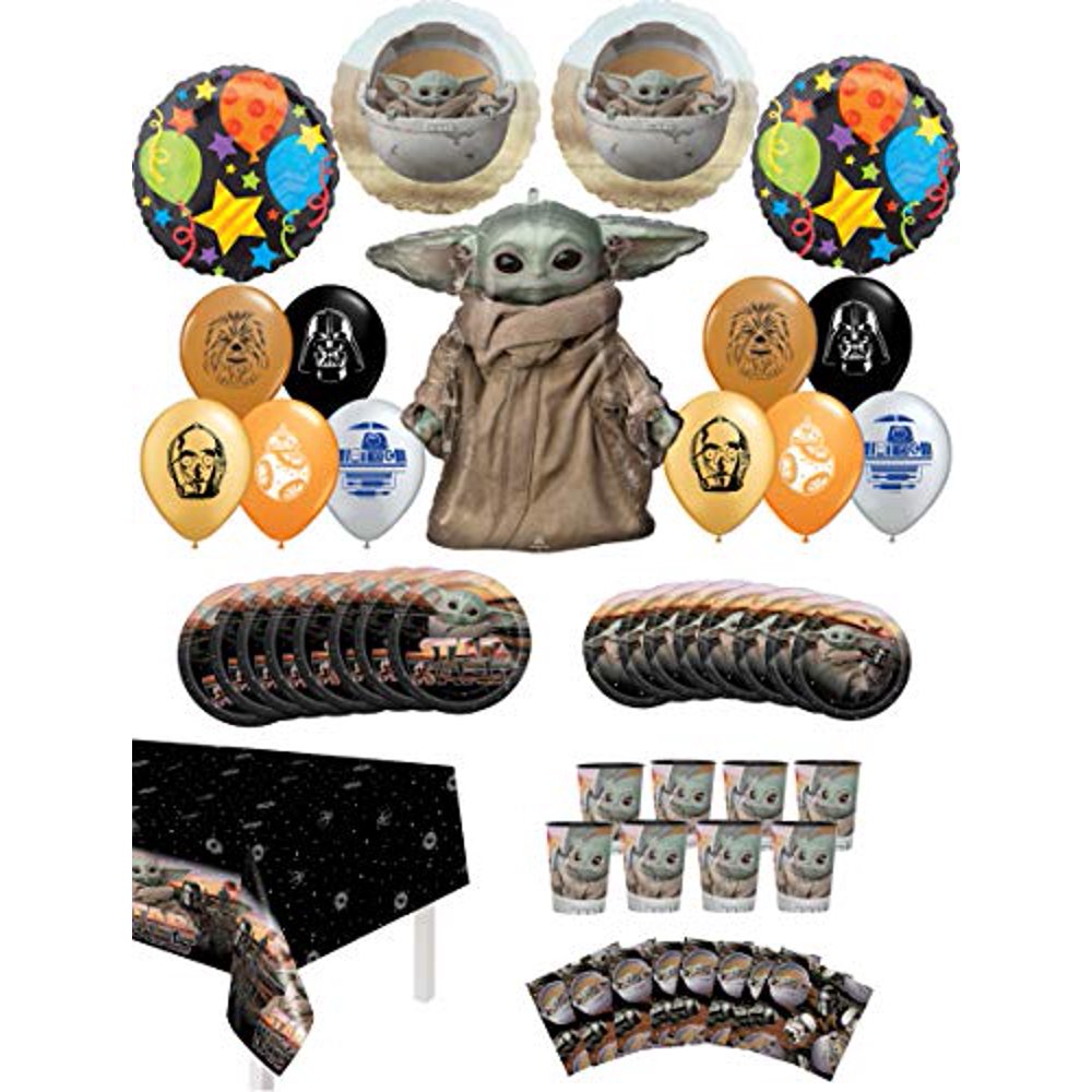Star Wars Mandalorian The Child Birthday Party Supplies 8 Guest Baby