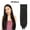 Natural Black, variant on XmhyTop 1 Pc 22in Long Matte Hair Extensions, High-Temperature Fiber for Women’s Hairstyle Enhancement, Golden/Beach Blonde
