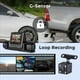 thumbnail image 5 of 2X Cámara DVR para Automóvil Lente de 3 Cámaras Cámara DVR para Automóvil de Doble Lente 1080P HD Cámara de Tablero Grabadora de Video Monitoreo de Estacionamiento 24 Horas Dashcam, 5 of 5