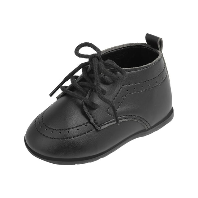 XDZJLR Chaussures pour Bébé Printemps et Automne 0 1 An Style Britannique Décontracté