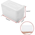 thumbnail image 3 of 6 Pack 3 x 5 inch Index Card Box - Index Card Holder Notecard Box Recipe Card Box Plastic Storage Organizer for Filling Index Cards , Note cards , Flashcards, Recipes and Addresses(White), 3 of 7