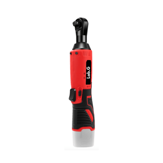 Llave Impacto Inalámbrico Matraca Eléctrica 2 batería Lab.G Rojo